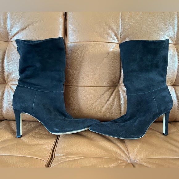Suede Calvin Klein Boots size 7.5 - Picture 5 of 11